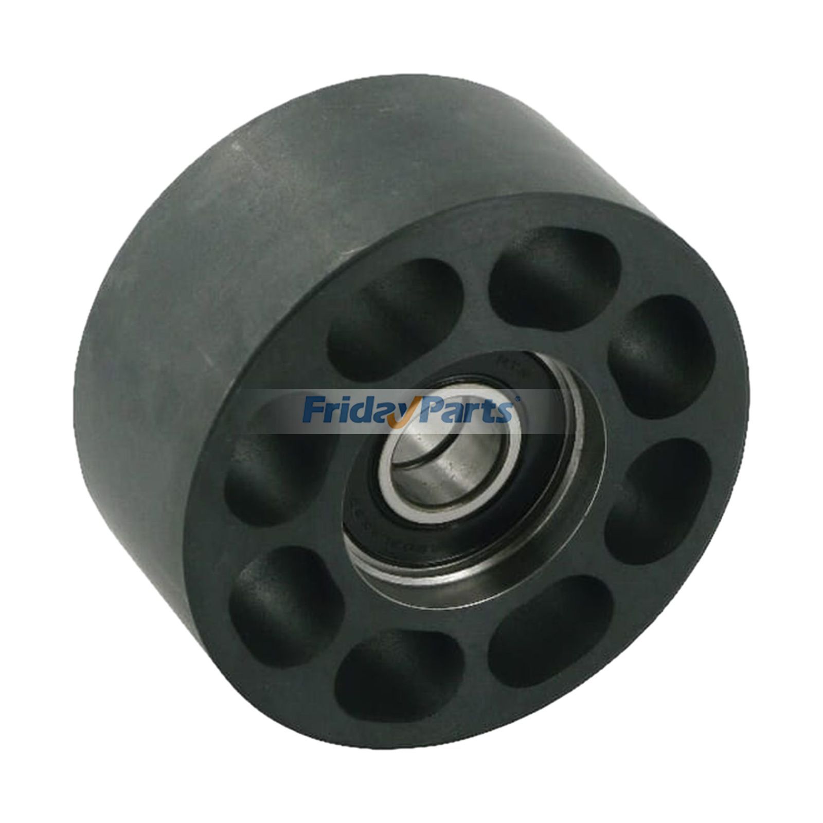 Idler Pulley Roller RE505265 for John Deere Engine 6068 8125 Excavator330LC 330LCR 370 370C Loader 530B 644H 710D 744K