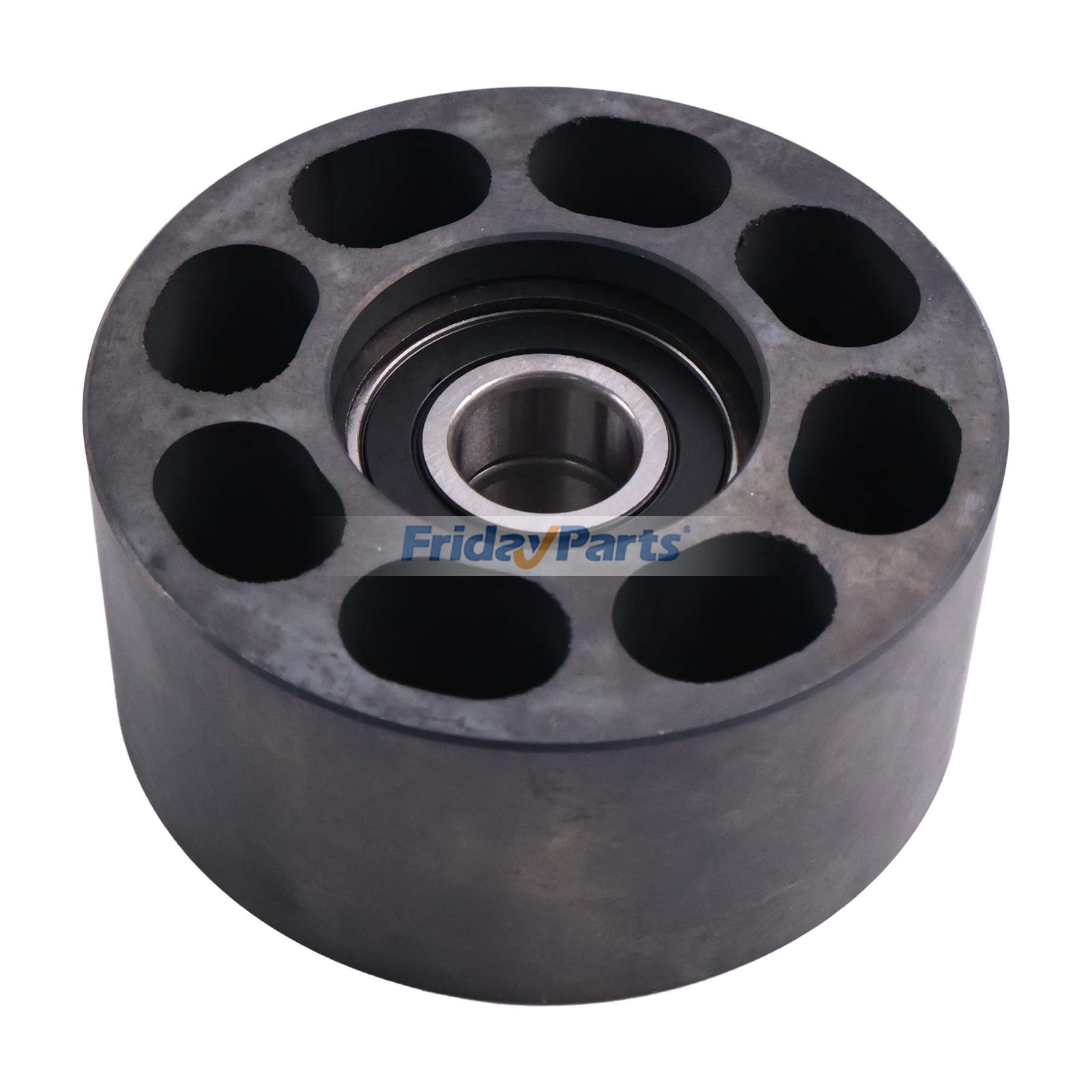 Polea tensora del ventilador RE505265 para excavadora John Deere 330LC 370C Cosechadora S660 S670 S760 S770 9660 9670 9770 9650 9560 9750 STS 9510 9550 para Topadora,Motor,Excavadora,Cosechadora,Pala cargadora,Motoniveladora,Arrastrador,Tractor,Camión,Otros equipos agrícolas
