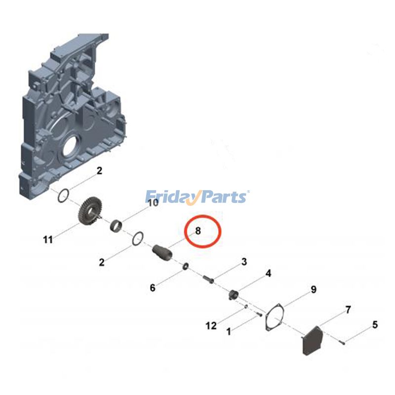 Idler Shaft for Engine