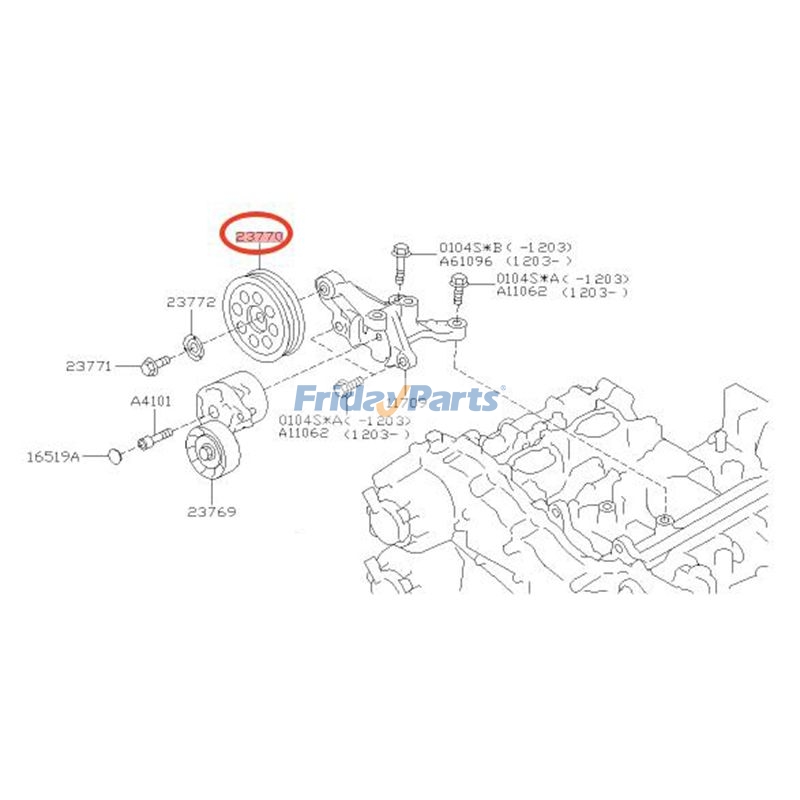 Idler Pulley for Vehicle