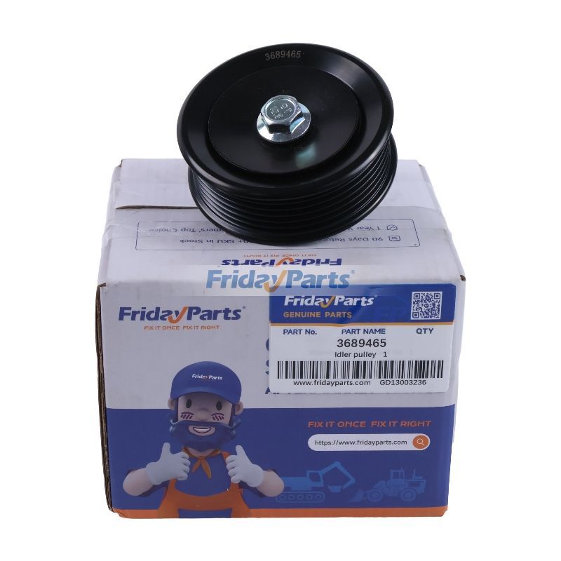 Idler pulley 3689465 for Cummins Engine ISX ISX12 ISX12N ISX15 QSX15 X15