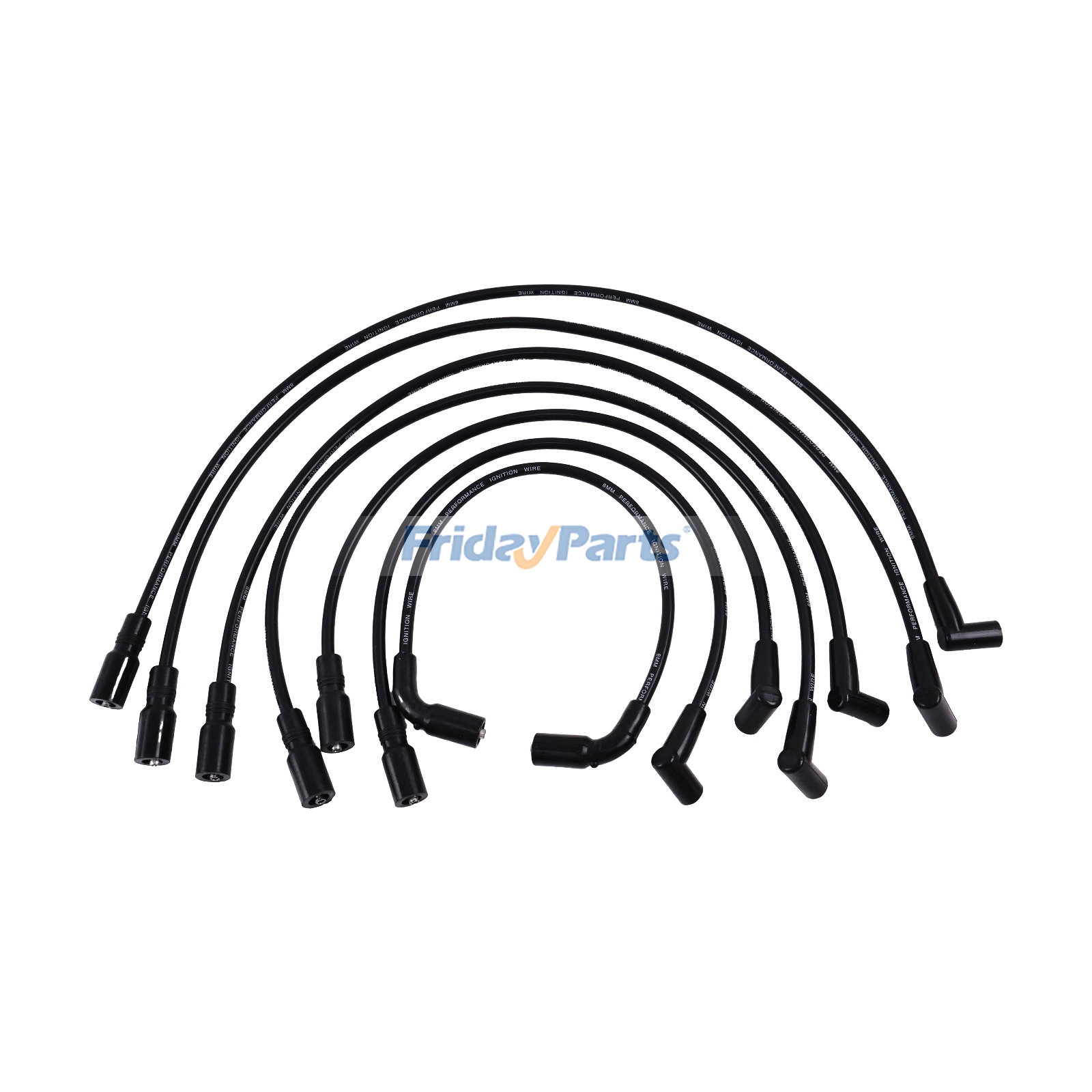 Kit de câble d'allumage 3888327 pour moteur Volvo Penta 4.3OSi-GF, 4.3GXi-BF, 4.3GXi-E, 4.3GXiE-P, 4.3GXi-GF, 4.3OSi-G, V6-200-A et V6-225-EA
