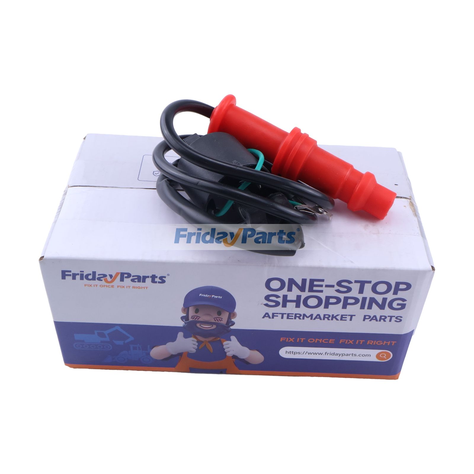 Bobina de encendido con tapa de bujía 3085227, 3084690 y 3085228 para Polaris ATV Magnum 425 Sportsman 500 (1996-2008)