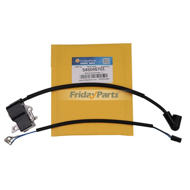 Bobine d'allumage 545046701 530039224 pour débroussailleuse Husqvarna 125L 125E 128L 128LD 124L