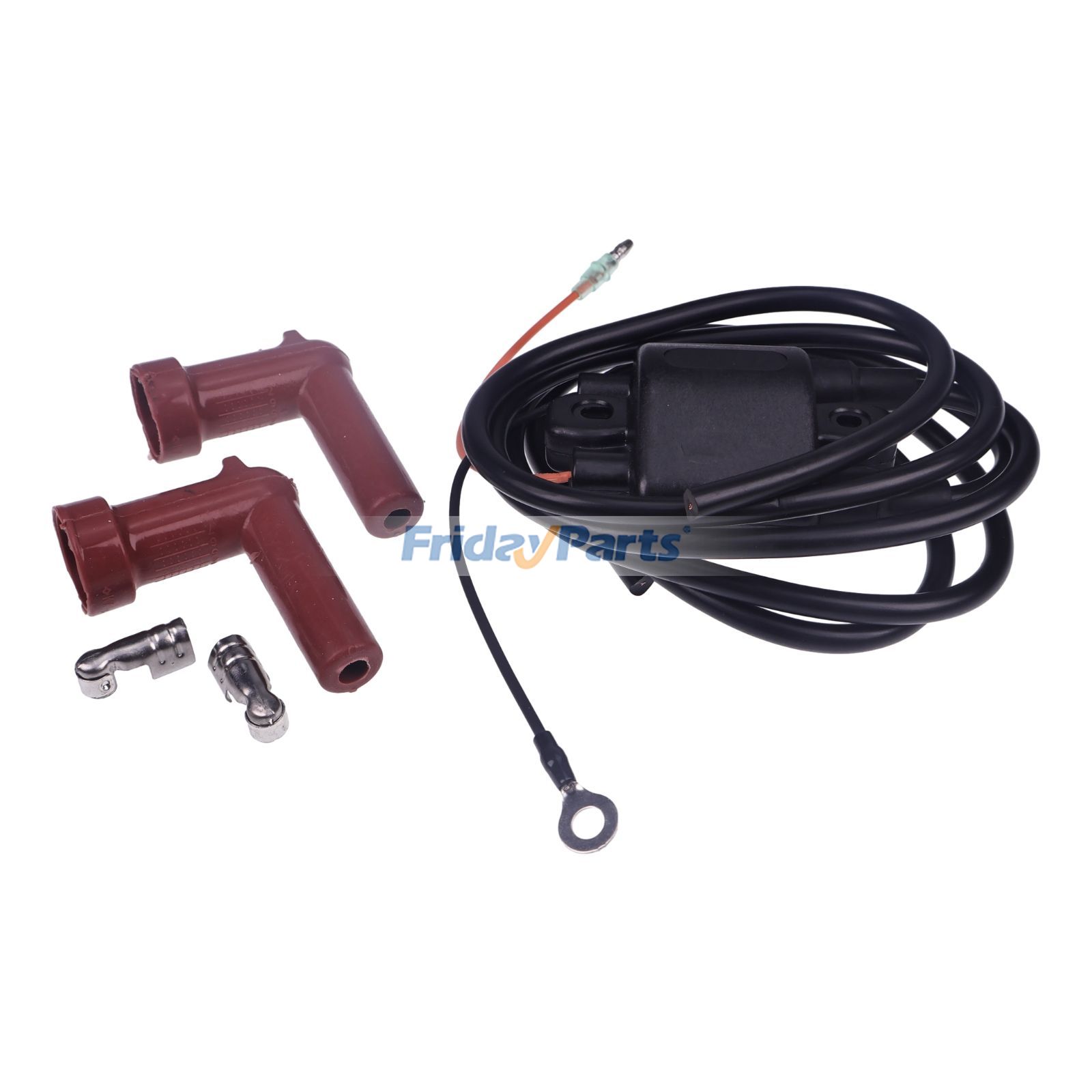 Bobina de encendido 62Y-85570-00-00 para motor fueraborda Yamaha de 40, 50 y 60 HP de FridayParts