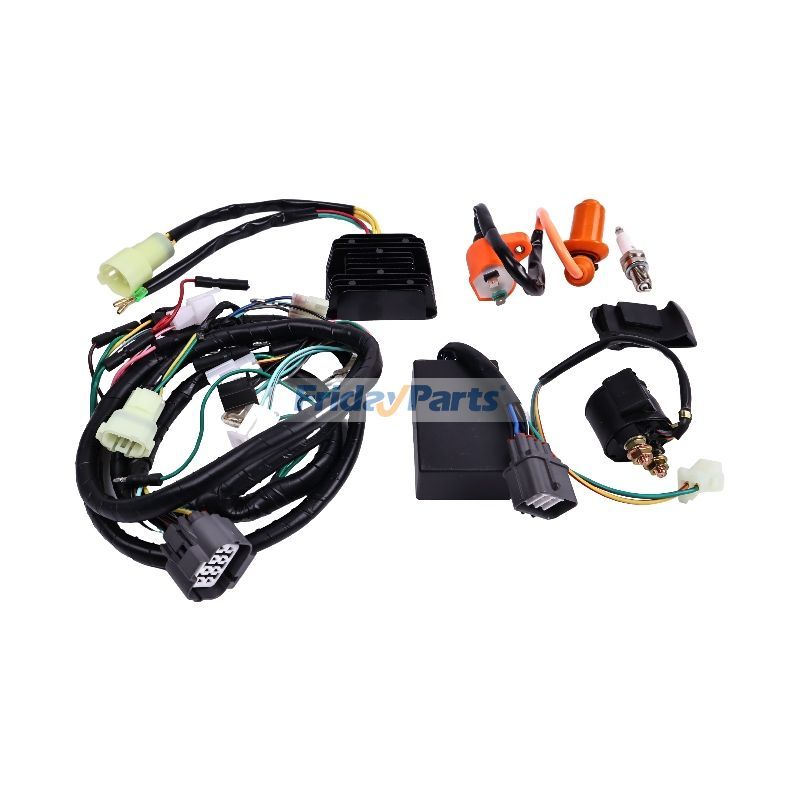 Faisceau de câbles CDI de bobine d'allumage, relais régulateur 30410-HM5-A11 31600-HC5-970 pour Honda FourTrax 300