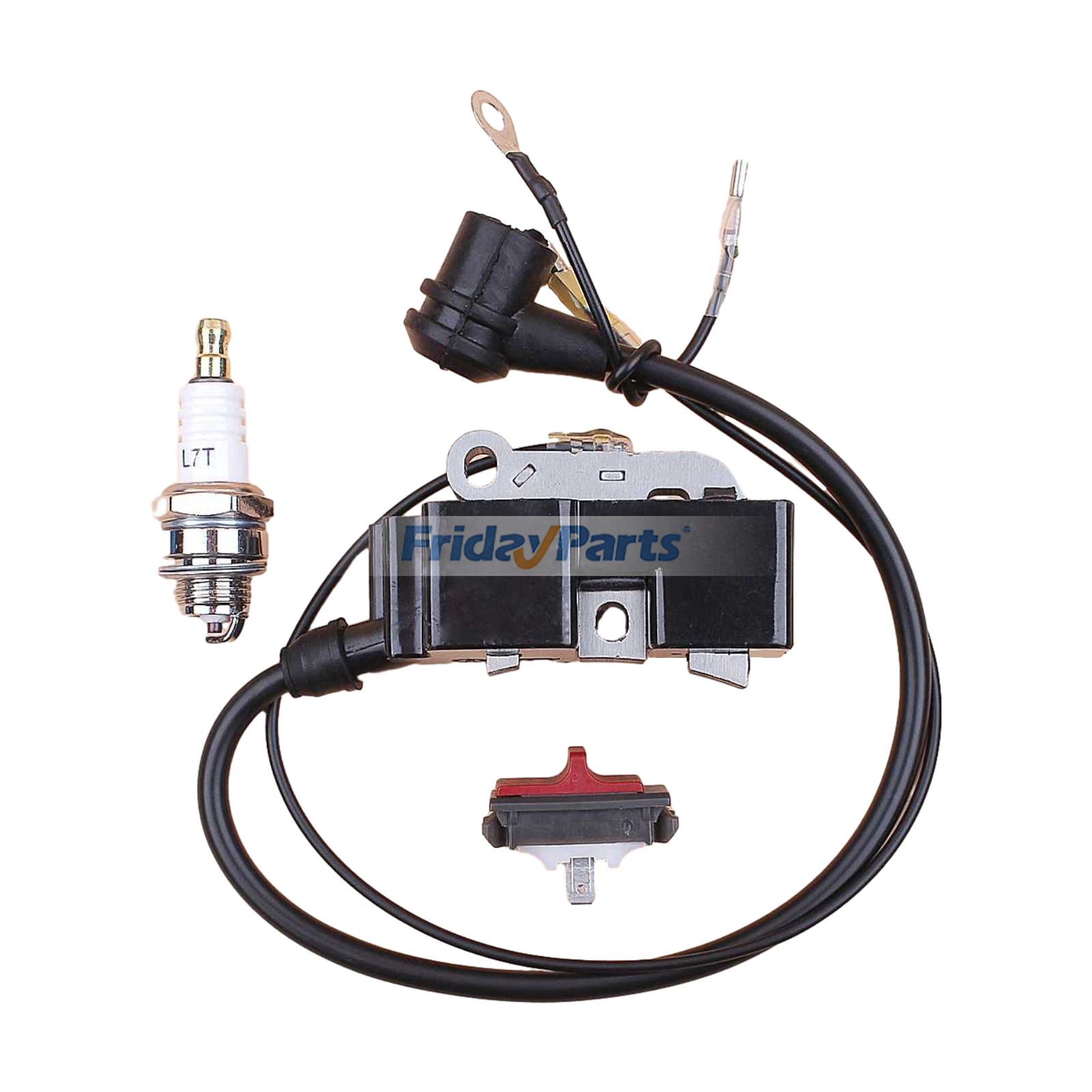 Kit de bobina de encendido 544047101 para motosierra Jonsered CS2165 CS2171 Husqvarna 340 345 350 365 372 385 390 XP