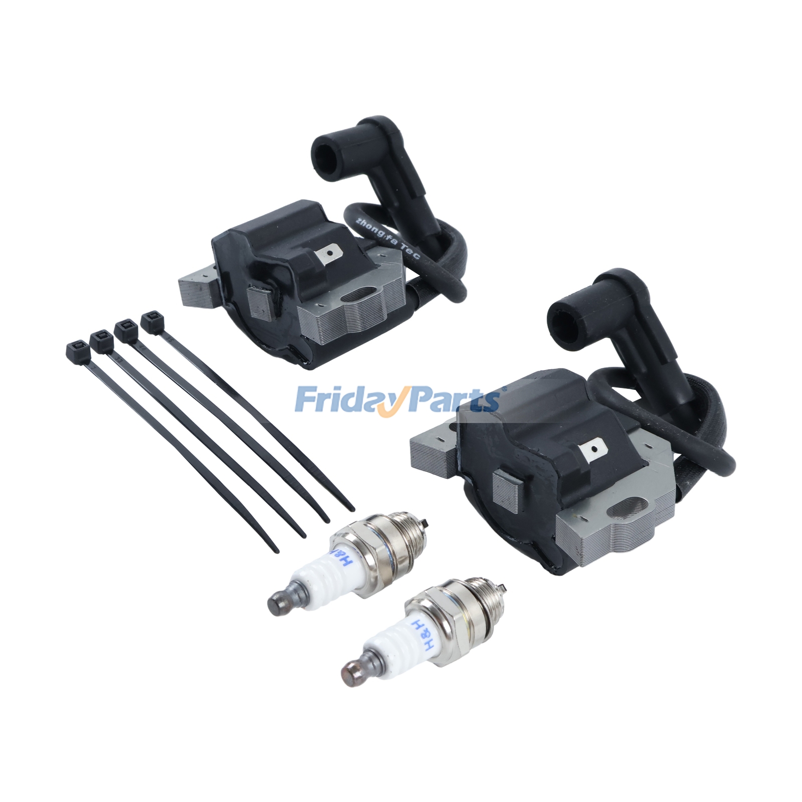 FridayParts Zündspulen- und Zündkerzensatz
