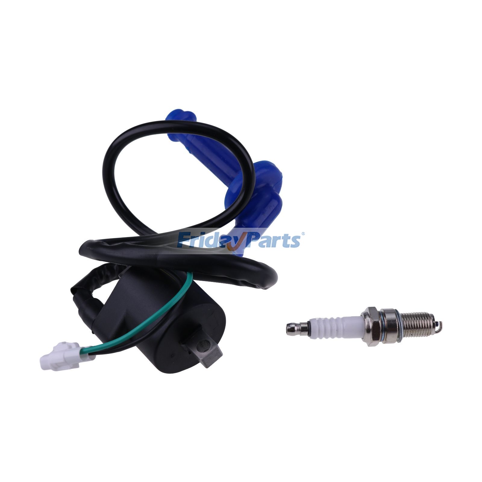 Bobina de encendido con bujía 33410-45G00 para Suzuki ATV Quadracer 450