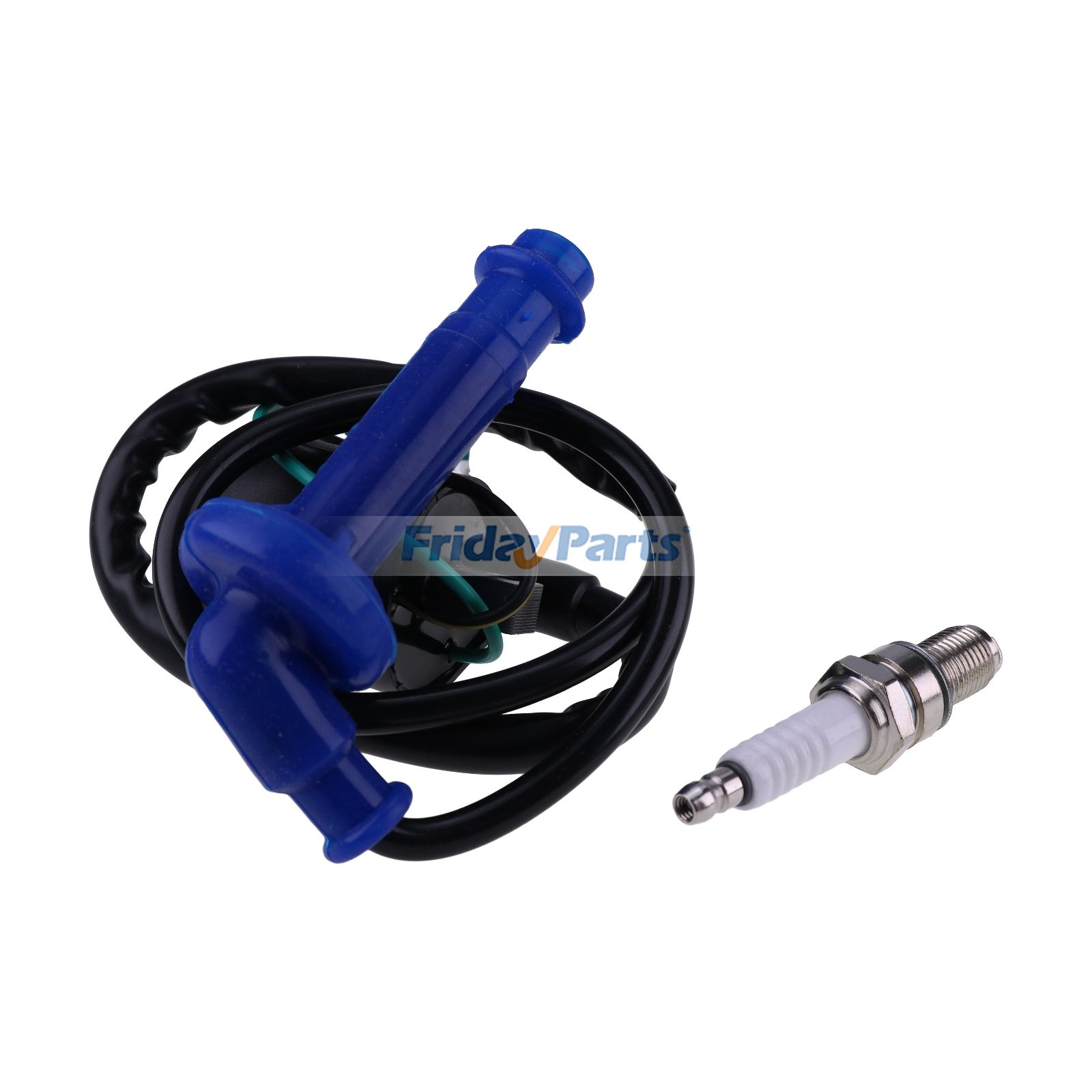 Bobina de encendido con bujía 33410-45G00 para Suzuki ATV Quadracer 450