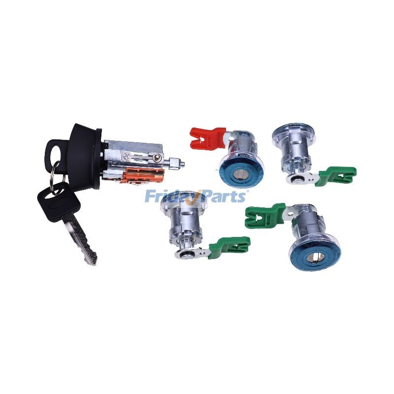 Zündzylinder und 4 Türschloss-Set 703369 für Ford E-Serie Van Bronco Explorer Aerostar Econoline Mazda B-Serie Mercury Mountaineer