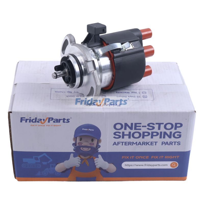 Ignition Distributor 023905205B for Volkswagen EuroVan 2.5L 5 Cylinder CL GL MV Standard Passenger Van