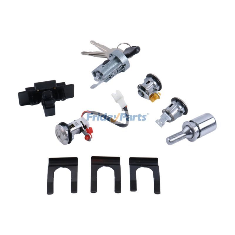 Mitsubishi用イグニッションドアロックシリンダーキーセット