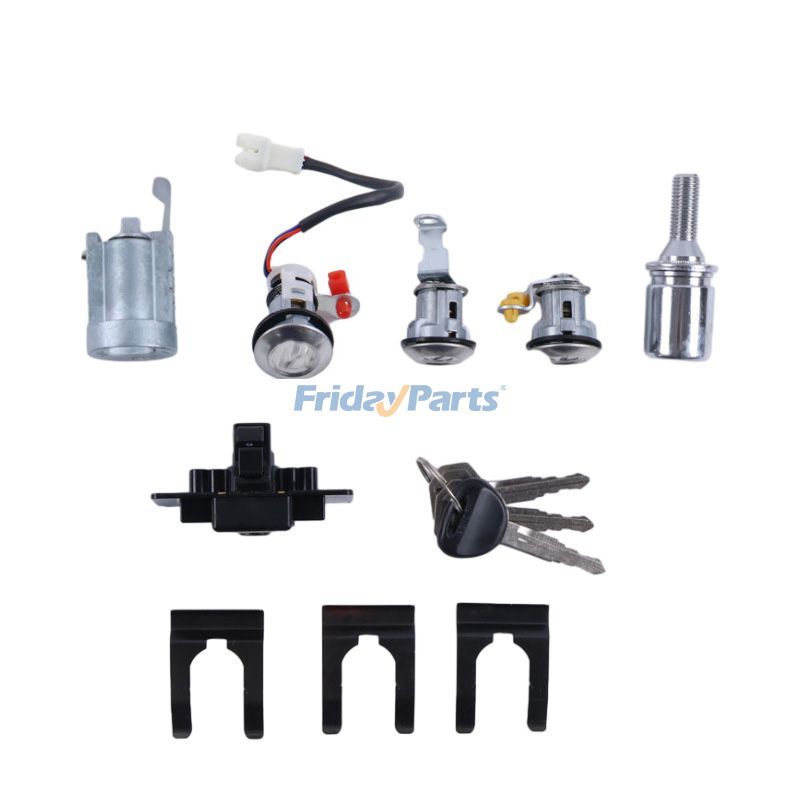 エンジン,車両 イグニッションドアロックシリンダーキーセット