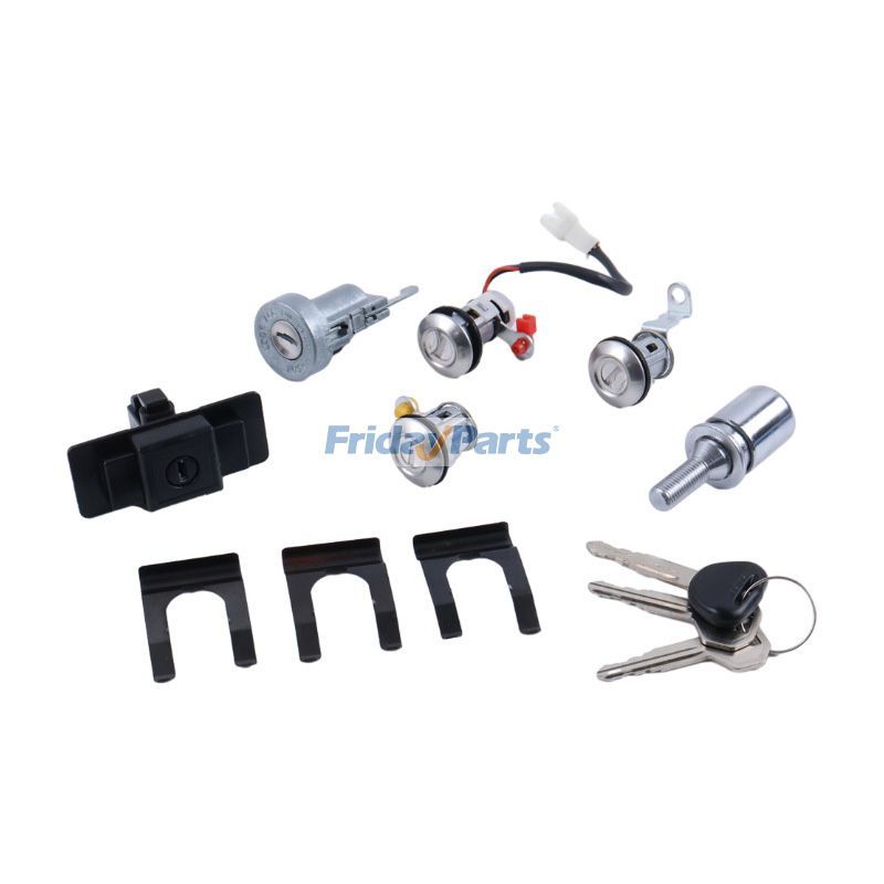 Mitsubishi用用イグニッションドアロックシリンダーキーセット MR259111 三菱パジェロ V32 4G54 1990-2004用