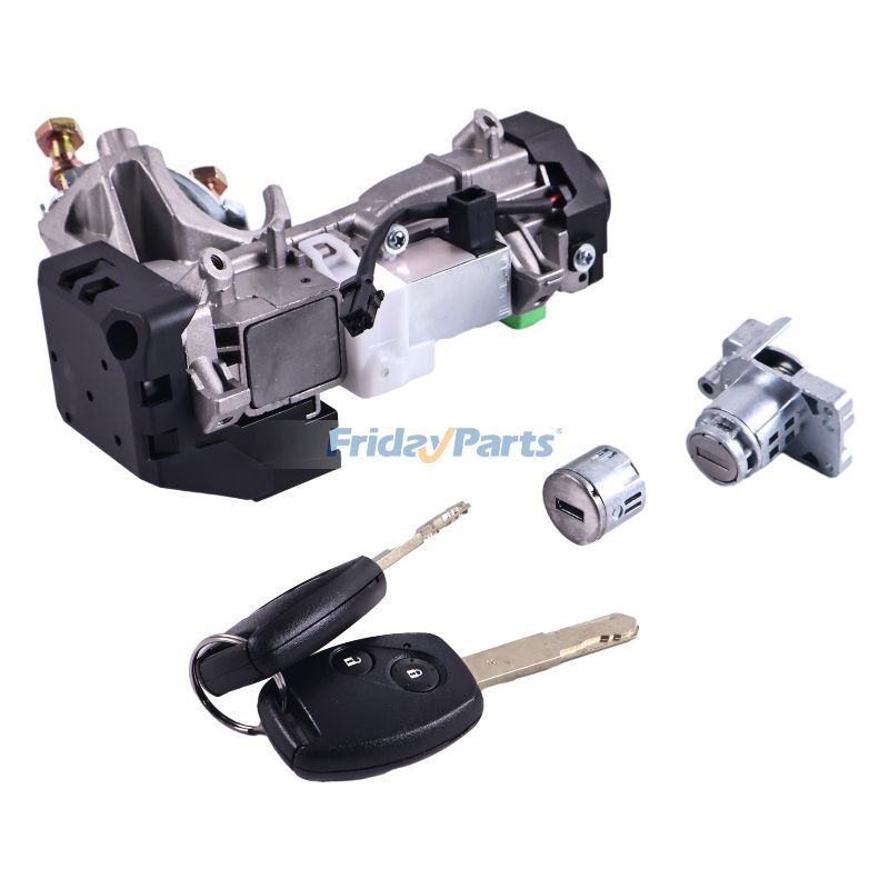  Ignition & Door Lock Cylinder Switch Set For Honda