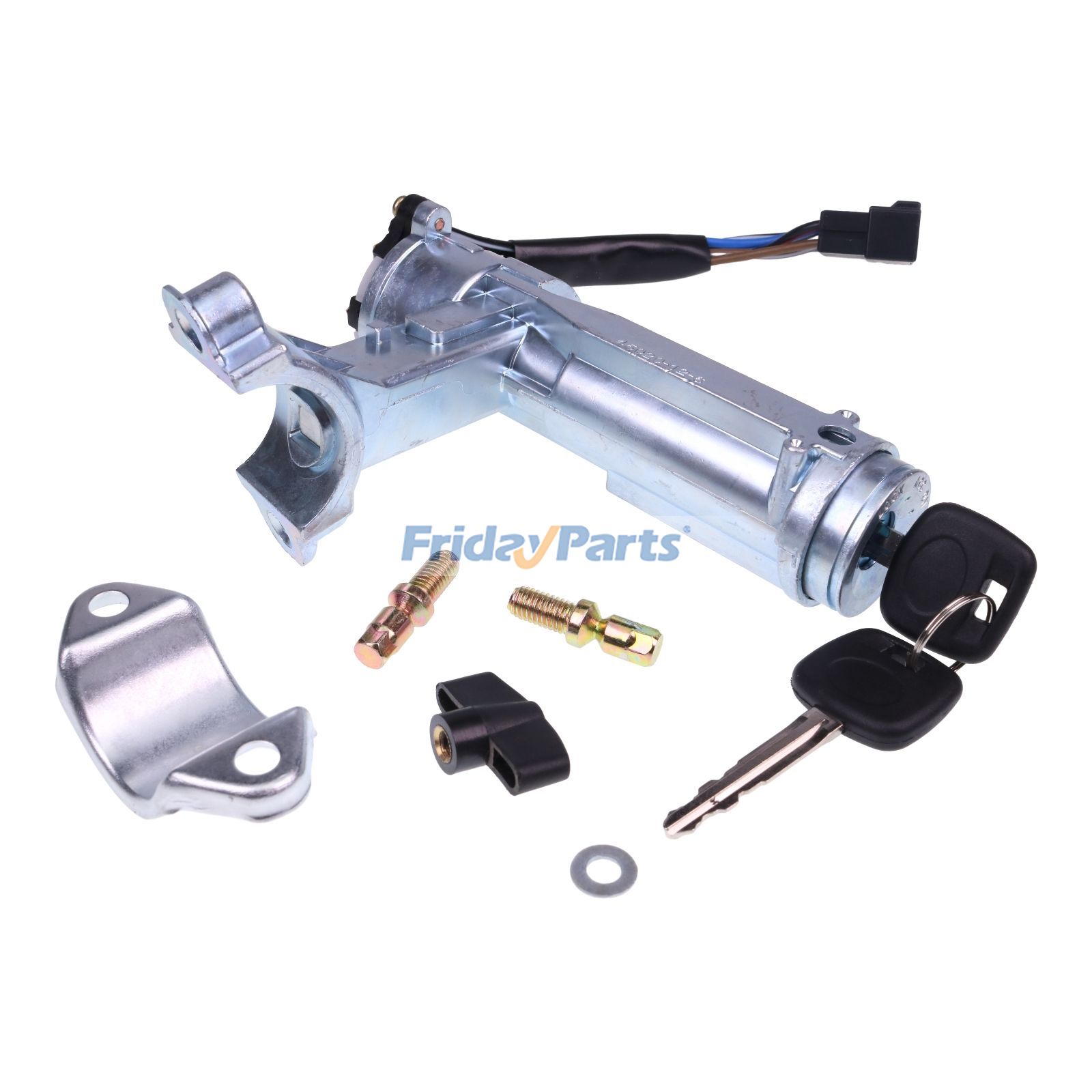 Cilindro de cerradura de puerta de encendido con 2 llaves 45020-12-6 para Toyota Corolla 1988-1992 Para Toyota