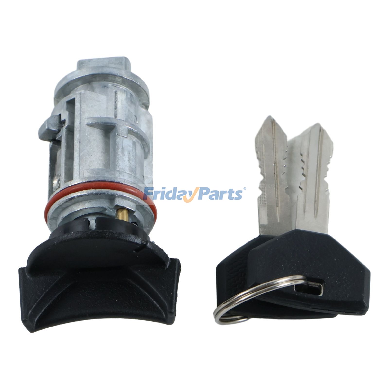 Ensemble de cylindres de serrure de porte d'allumage et de clé arrière, 2 clés de FridayParts