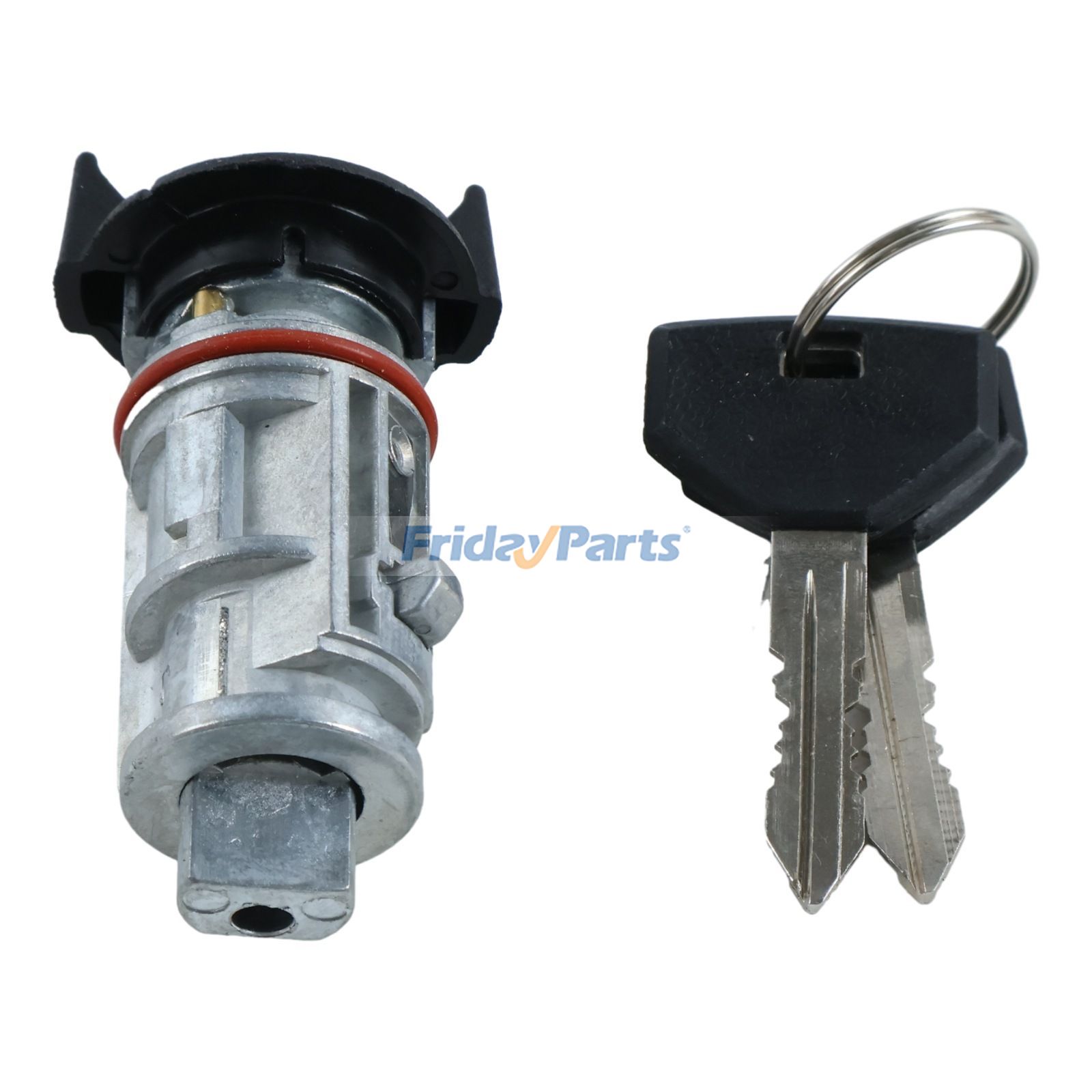 Ensemble de cylindres de serrure de porte d'allumage et de clé arrière, 2 clés Pour Jeep
