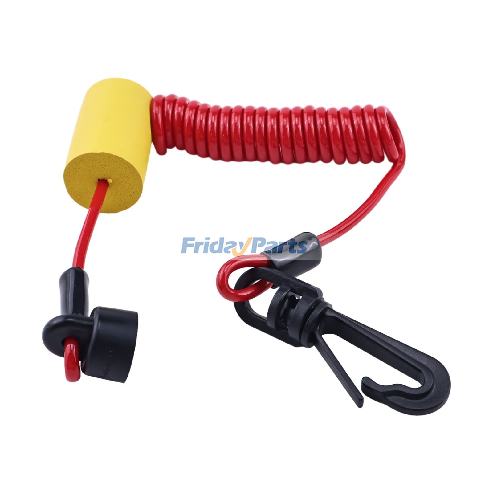 FridayParts Zündschlüsselkappe und schwimmende Lanyard-Halterung
