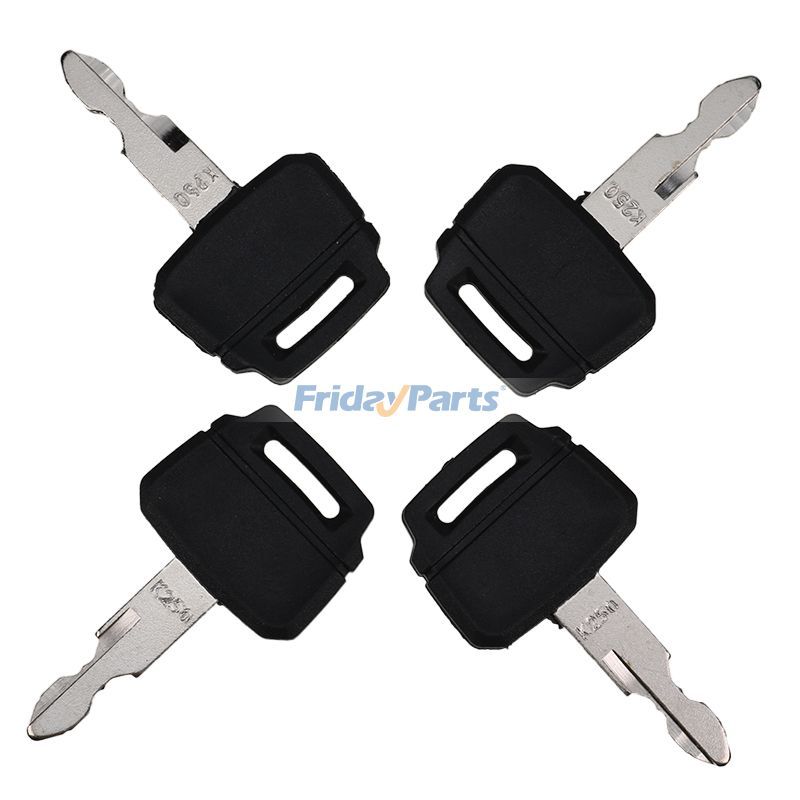 Mackey★4点セット 4 Ignition Keys K250 PM50S01001P1 for New Holland E130 E135B