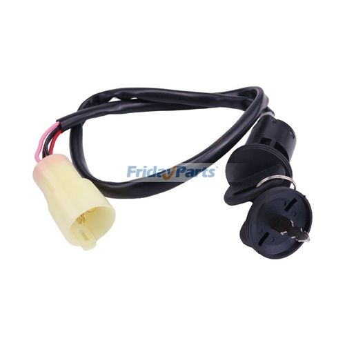 Ignition Key Switch Lock 35100-HM7-003 For Honda TRX400 FW Foreman (1995-2003) – Black ATV Part