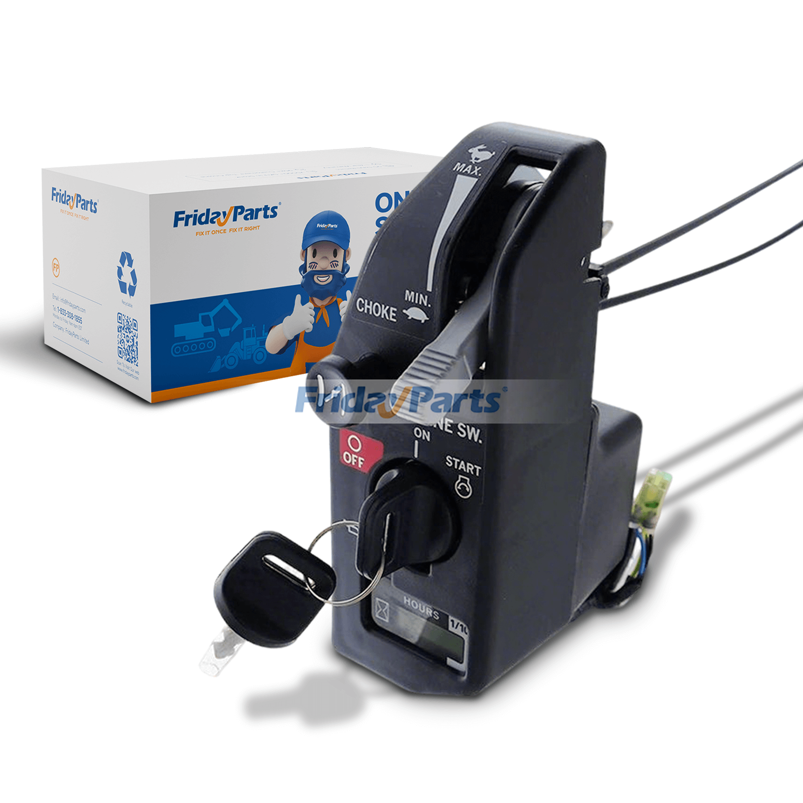 Boîtier de commande de commutateur de clé d'allumage pour générateur Honda GX630 GX690 10KW