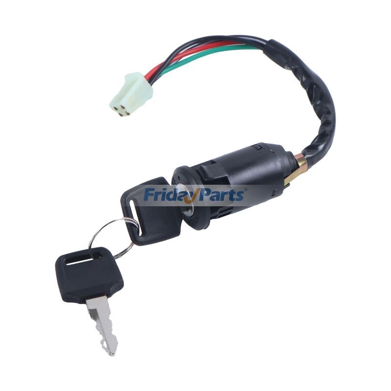 Ignition Key Switch for Chinese Engine GY6 49CC 50 110 125 150 CC Moped Scooter ATV Go Kart