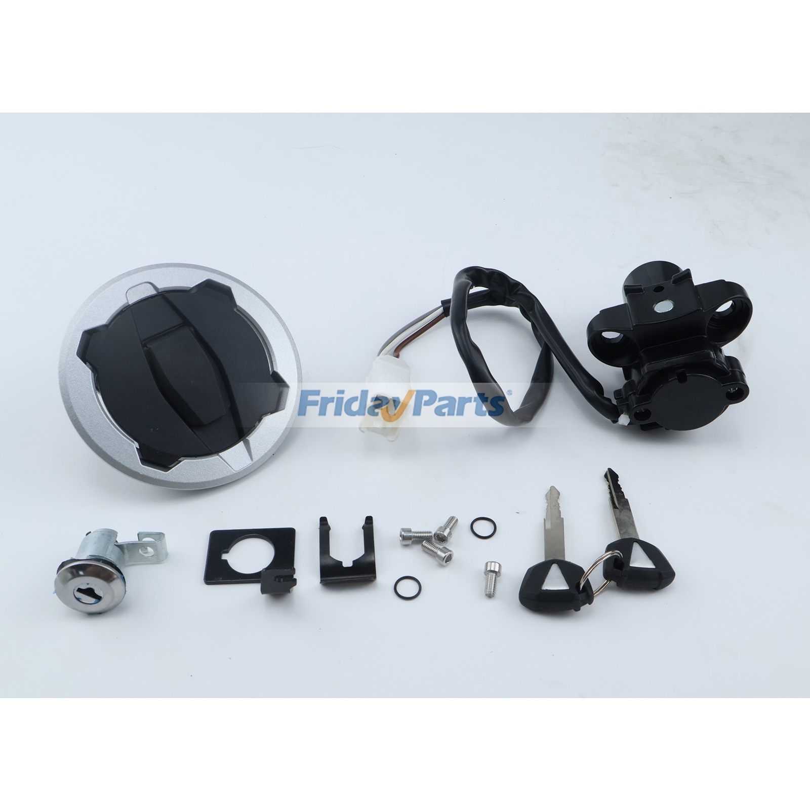Zündschloss, Tankdeckel, Sitzbankschloss-Setfür Motorrad