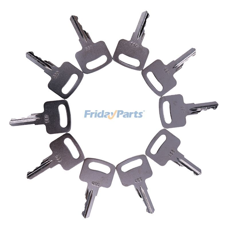 10 pcs Ignition Keys 455 Skyjack Terex Snorkel Manlift Upright Scissor Lift Boom Lifts in Stock in China,USA