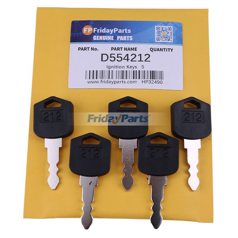 Ignition Keys Daewoo for Excavator