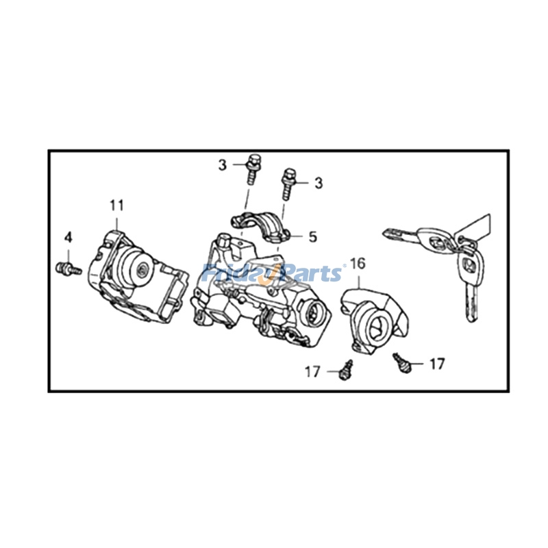Vehicle Ignition Lock Cylinder 