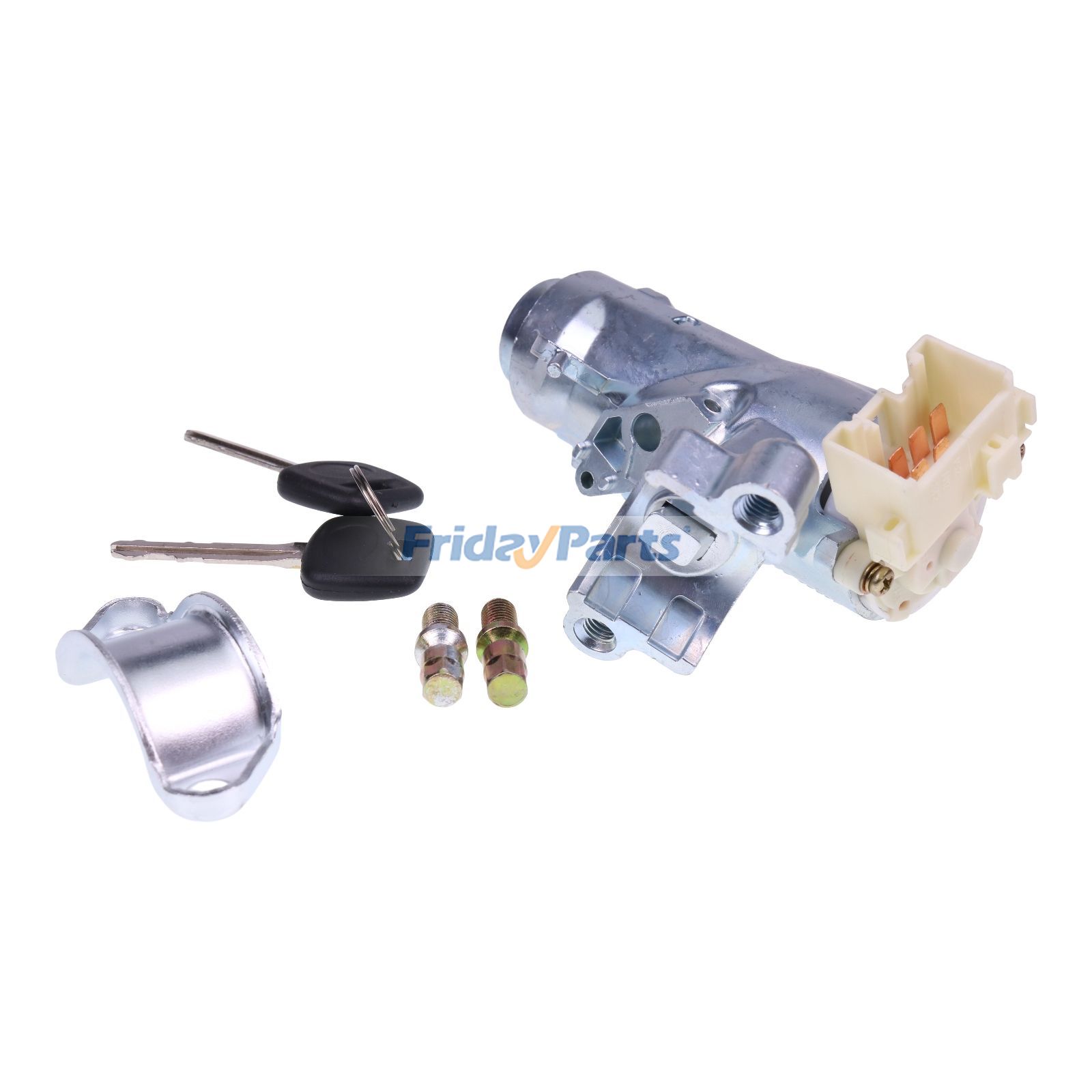 Conjunto de cilindro de cerradura de encendido con 2 llaves 45020-12-11 para Toyota Corolla RAV4 1998-2002 Para Toyota