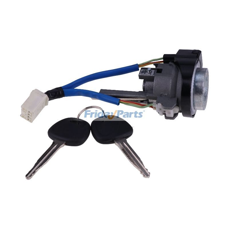 FridayParts Ignition Lock Cylinder Switch With 2 Keys