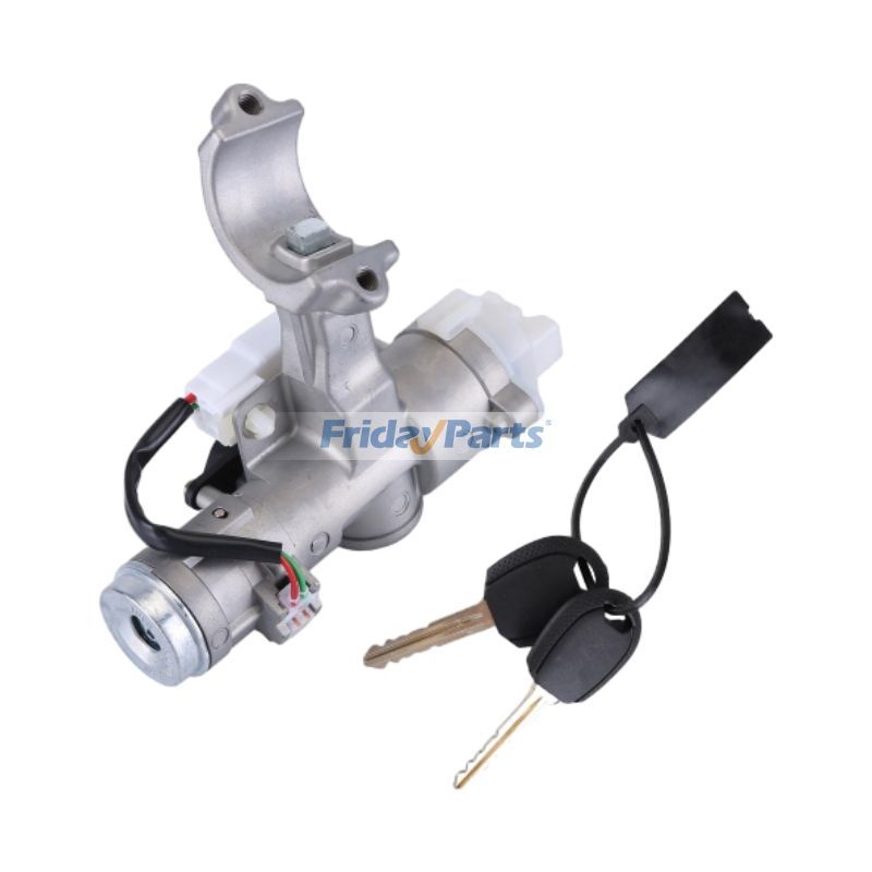 Interrupteur de verrouillage de cylindre d'allumage avec 2 clés 819001GB00 pour Kia Rio Rio5 1.6L L4 2006-2010