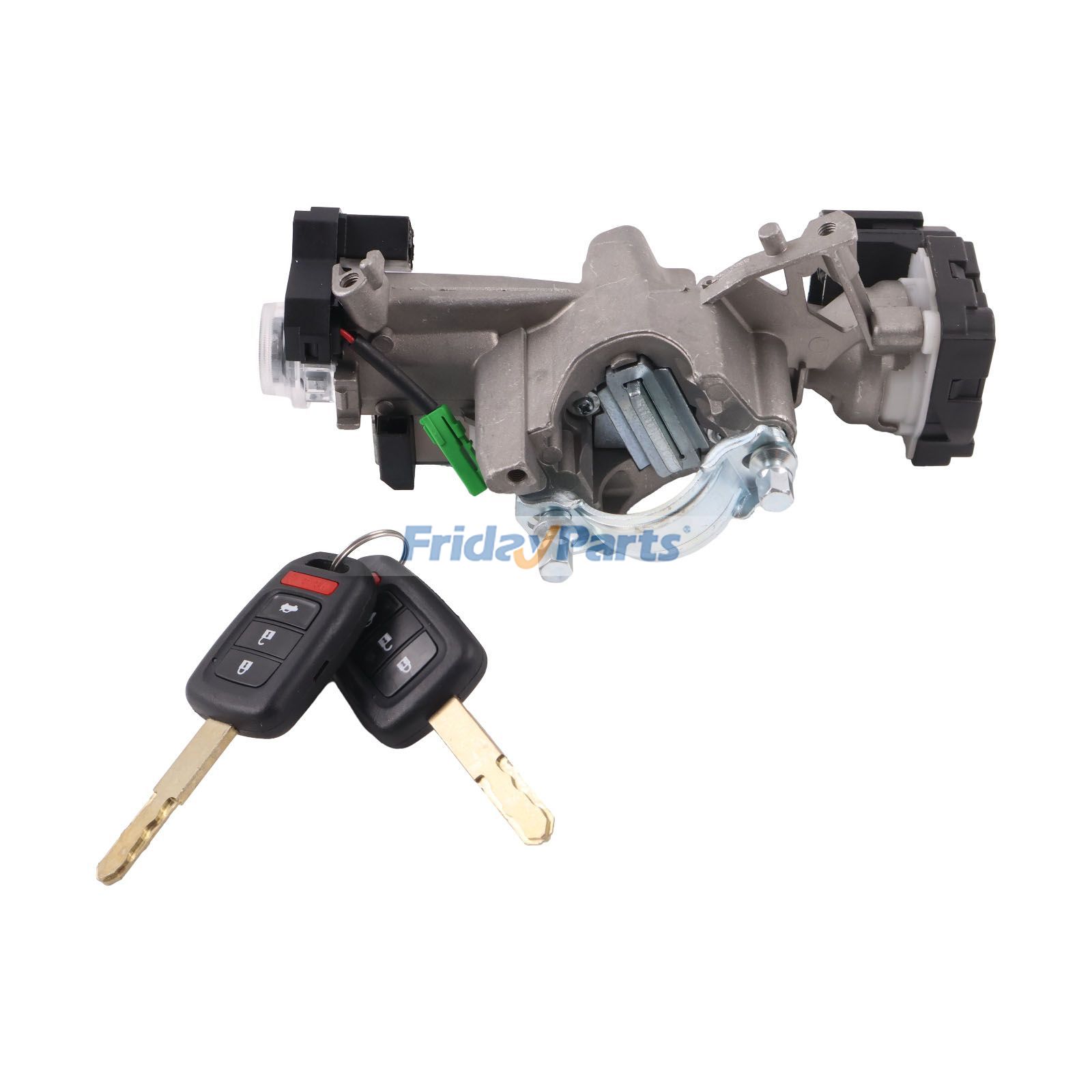 Ignition Lock Cylinder With 2 Keys for Vehicle