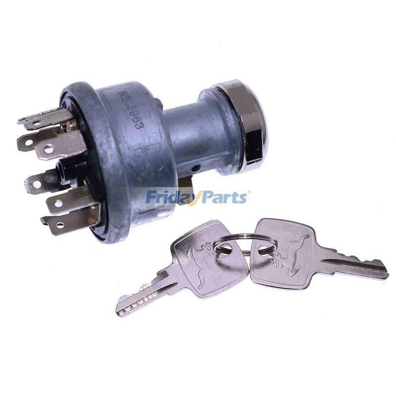 Zündschalter mit Schlüsseln RE45963 für John Deere 5105 5200 5205 5210 5220 5300 5310 5400 5410