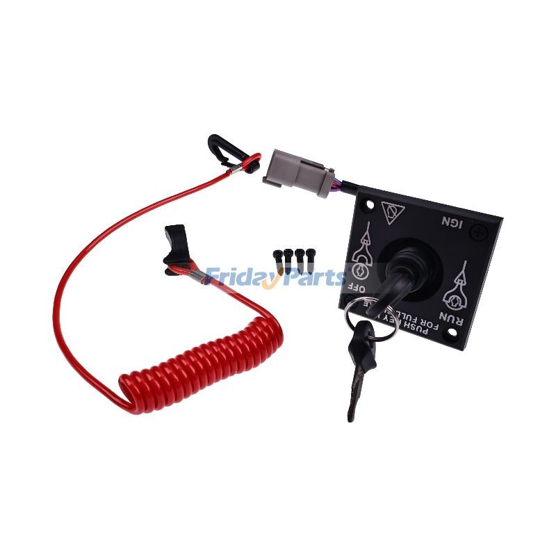 Ignition Safety Cut Off Key Switch 0176408 for BRP Evinrude Johnson