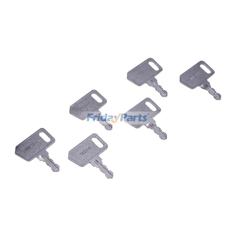 6 clés de démarrage d'allumage 14644 M516 pour camion-benne Terex Generation 7 ADT