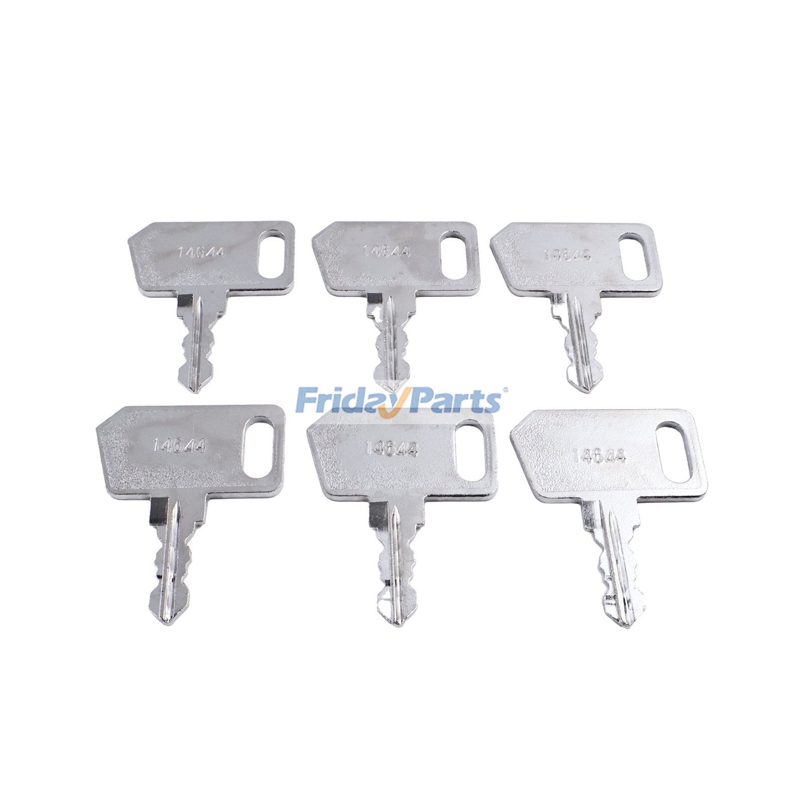6 Pieces Ignition Starter Key 361144 for Tennant Cleaning Sweeper 6100 6200 6400 7100 7200 7300 8300 T5 T7 T12 T15 T16 T17 S20