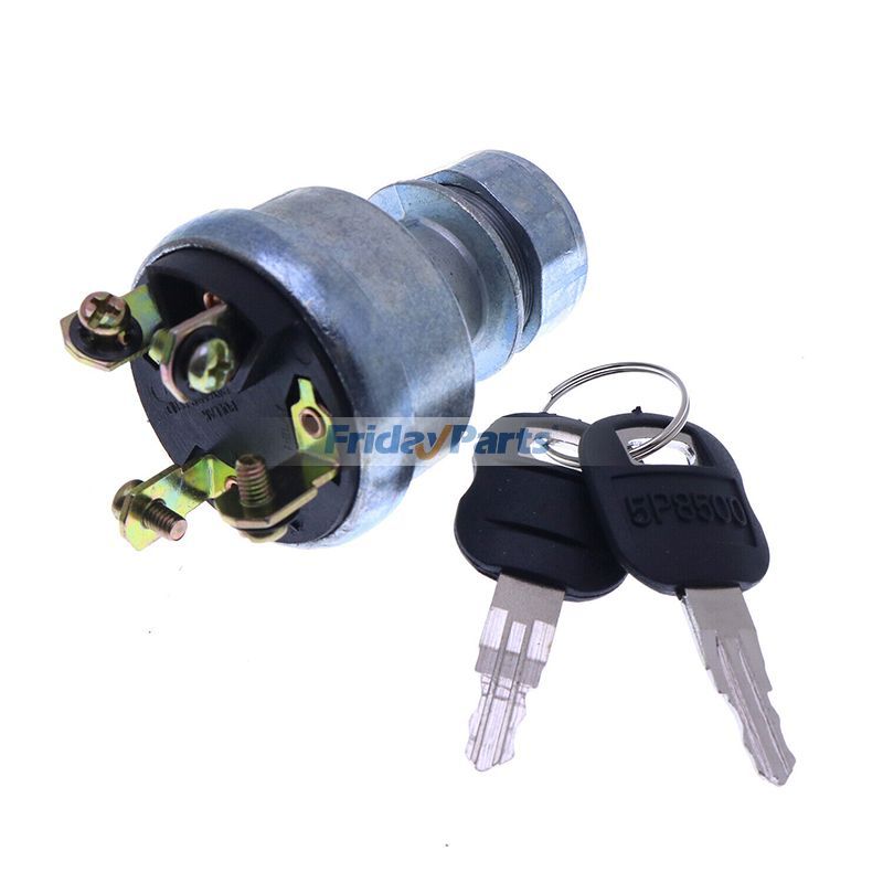 Interrupteur d'allumage et de démarrage 163-2660 avec 2 clés pour chargeuse-pelleteuse Caterpillar CAT Engine 3054 416C 426C 428C 436C 438CpourPour CAT