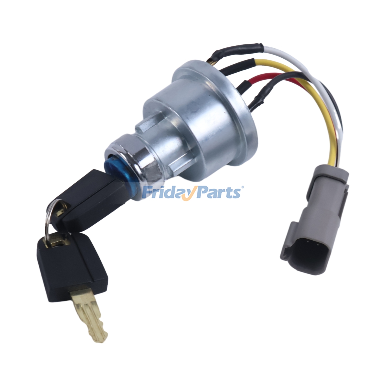 Ignition Switch With 2 Keys for Engine,Loader