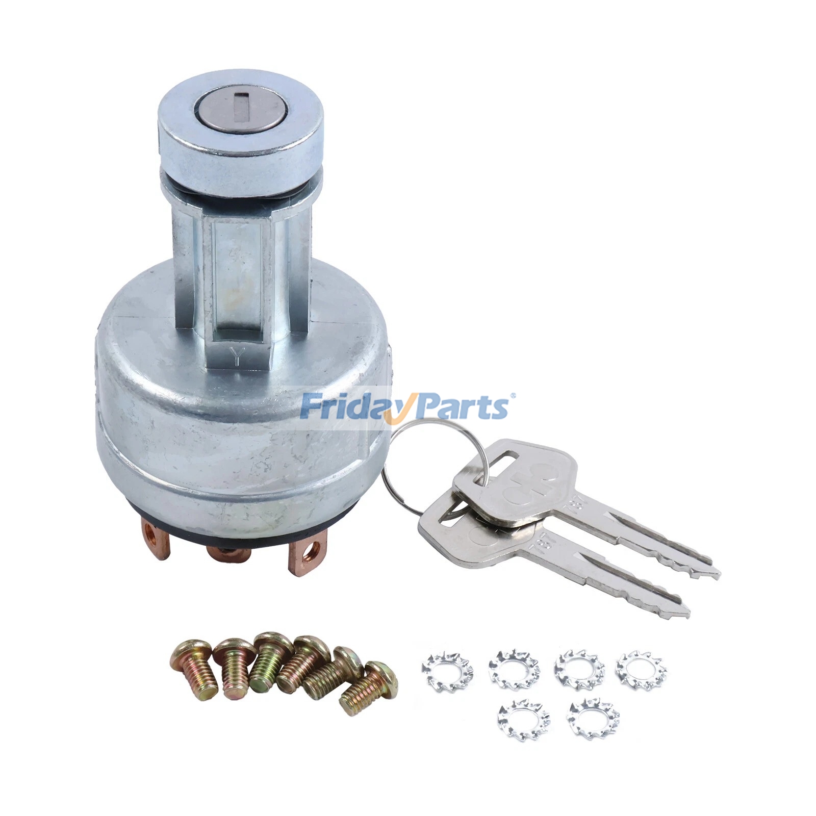 Ignition Switch 20S-06-31130 With 2 Keys for Komatsu PC10-6 PC12UU-1 PC15-2 PC20-6 PC25-1 PC30-6 PC40-6 PC45-1