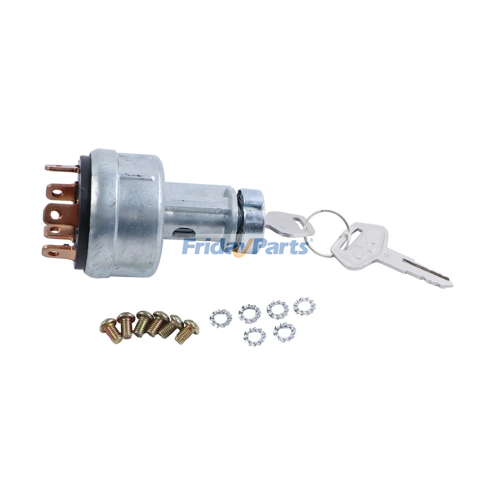 Compre Interruptor de ignição 20S-06-31130 com 2 chaves para Komatsu PC10-6 PC12UU-1 PC15-2 PC20-6 PC25-1 PC30-6 PC40-6 PC45-1 na FridayParts