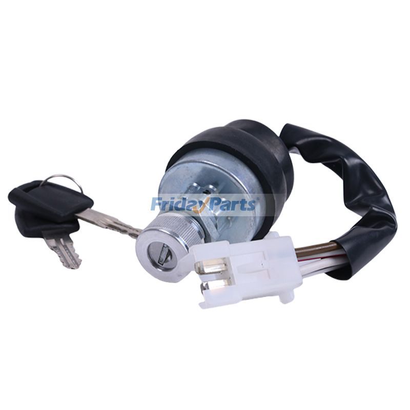 Interrupteur d'allumage 520/08112 pour chargeuse-pelleteuse JCB 3CX 4CX