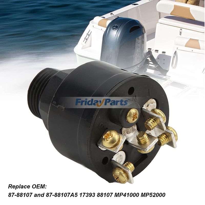 Interrupteur d'allumage 87-88107A5 pour Mercury Mercruiser