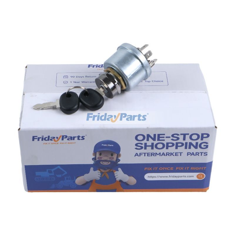 Ignition Switch 87523122 for New Holland TL80A TL90A TL100A CASE JX1070U JX1090U Tractor