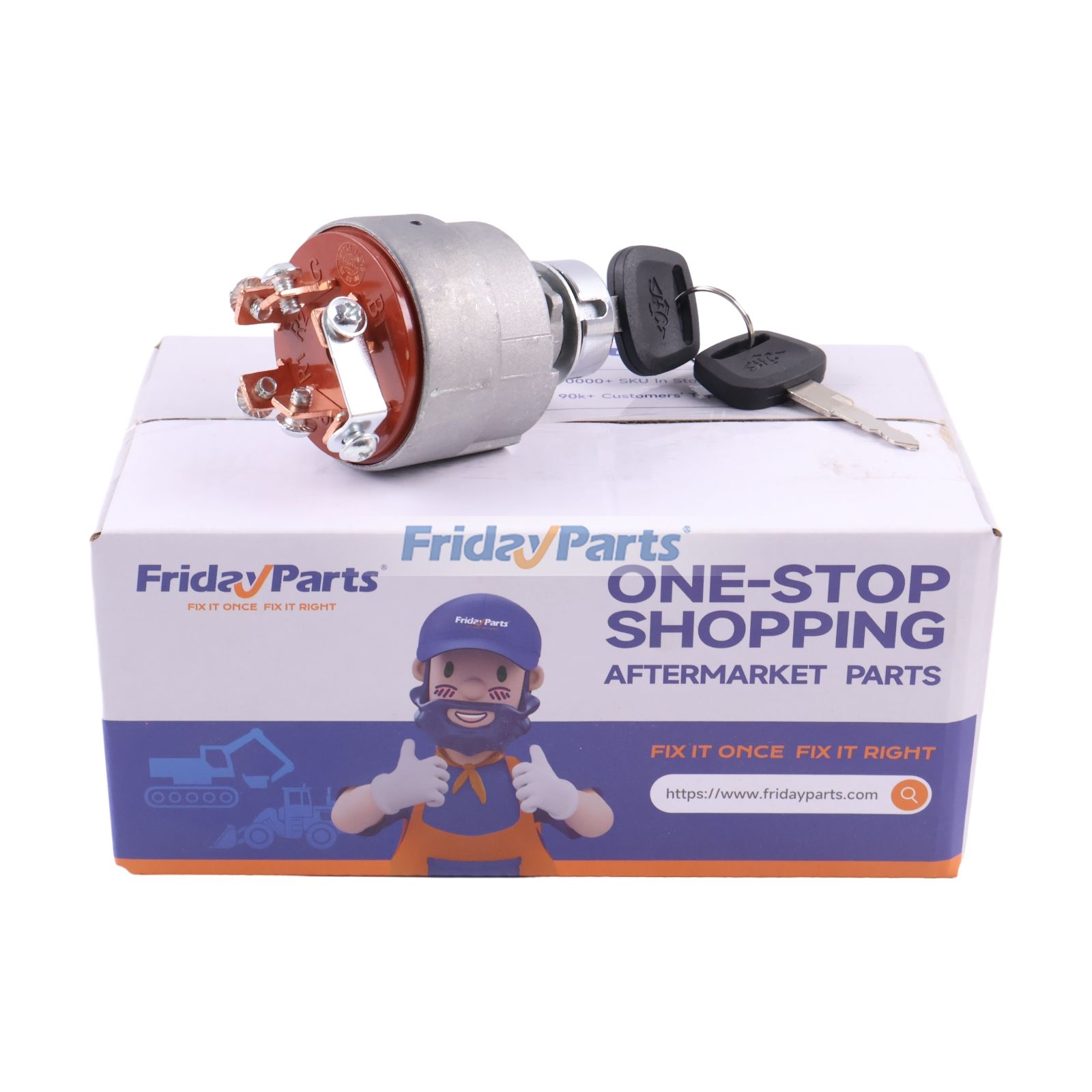 Zündschalter 91106-07410 für Mitsubishi Caterpillar CAT Gabelstapler C5000AT90 2C4000AT81F FGC25NAF82F