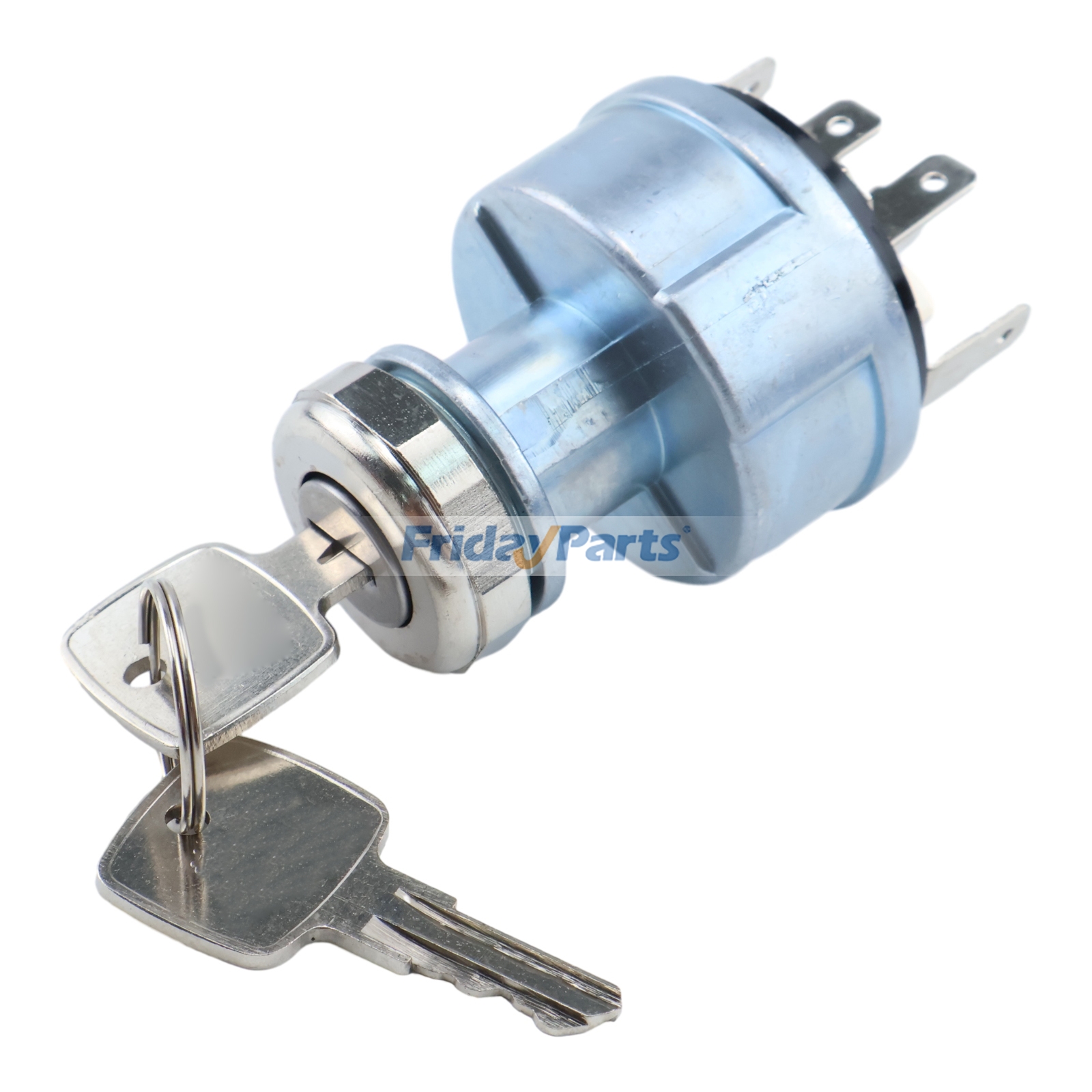 Ignition Switch With 2 Keys AT195301 for John Deere 4045 6068 Engine 450H 450J 550J 210C 250D 300D 310C 310D 315C 350D 400C 450H 330B 644J