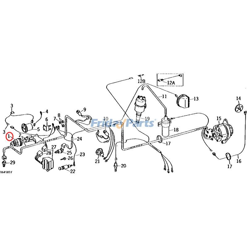 Interrupteur d'allumage 1020 1520 2020 2030 de FridayParts